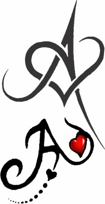 AS letter tattoo designs for couples  AS tattoos for boys and girls  AS  name tattoo  YouTube